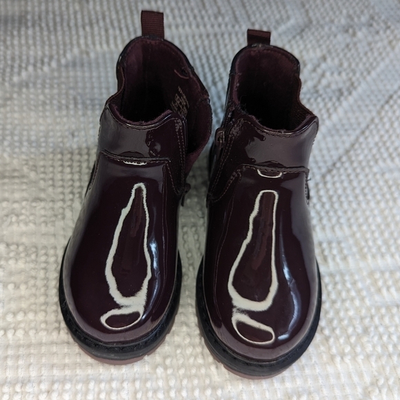 Zara║Plum Chelsea Boots║Size 22 - Picture 1 of 5